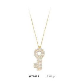 Harem Altın KLY1825 14 Ayar Altın Kalpli Anahtar Kolye