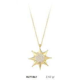 Harem Altın KLY1861 14 Ayar Altın Yıldız Kolye