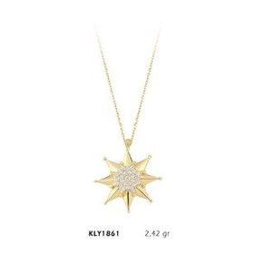 Harem Altın KLY1861 14 Ayar Altın Yıldız Kolye