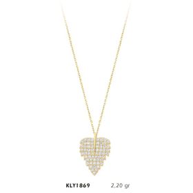 Harem Altın KLY1869 14 Ayar Altın Yaprak Kolye