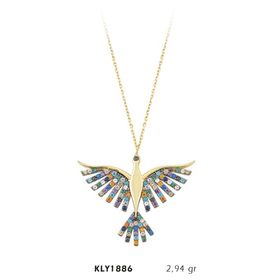 Harem Altın KLY1886 14 Ayar Altın Anka Kuşu Kolye