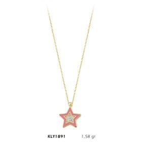 Harem Altın KLY1891 14 Ayar Altın Yıldız Kolye