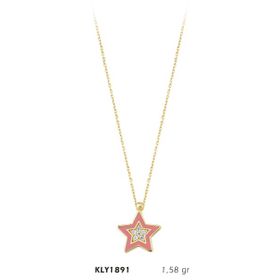 Harem Altın KLY1891 14 Ayar Altın Yıldız Kolye