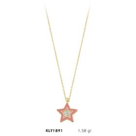 Harem Altın KLY1891 14 Ayar Altın Yıldız Kolye