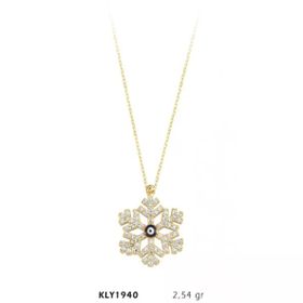 Harem Altın KLY1940 14 Ayar Altın Kar Tanesi Kolye