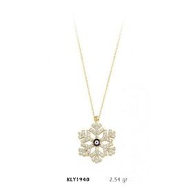 Harem Altın KLY1940 14 Ayar Altın Kar Tanesi Kolye