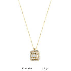Harem Altın KLY1958 14 Ayar Altın Baget Kolye
