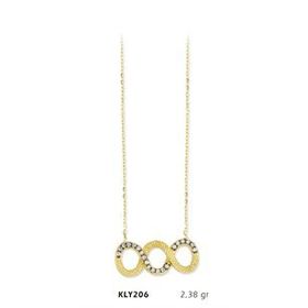 Harem Altın KLY206 14 Ayar Altın Üçlü Kolye