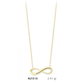 Harem Altın KLY215 14 Ayar Altın Sonsuzluk Kolye