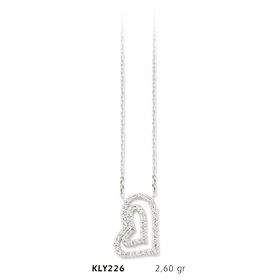 Harem Altın KLY226 14 Ayar Altın Kalp Kolye