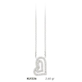 Harem Altın KLY226 14 Ayar Altın Kalp Kolye