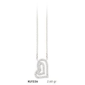 Harem Altın KLY226 14 Ayar Altın Kalp Kolye