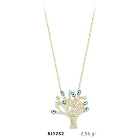 Harem Altın KLY252 14 Ayar Altın Hayat Ağacı Kolye