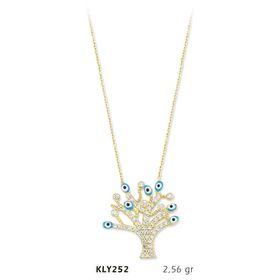 Harem Altın KLY252 14 Ayar Altın Hayat Ağacı Kolye
