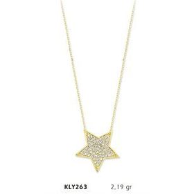 Harem Altın KLY263 14 Ayar Altın Yıldız Kolye