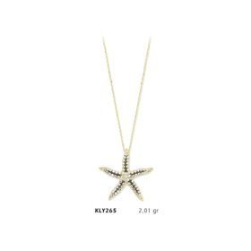 Harem Altın KLY265 14 Ayar Altın Deniz Yıldızı Kolye