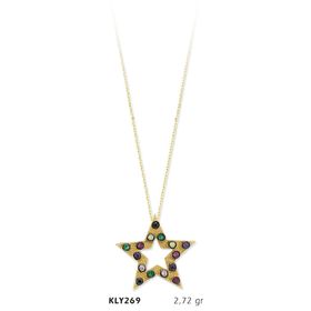 Harem Altın KLY269 14 Ayar Altın Yıldız Kolye