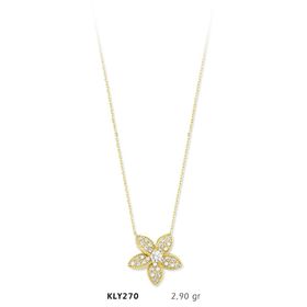 Harem Altın KLY270 14 Ayar Altın Çiçek Kolye
