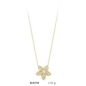 Harem Altın KLY270 14 Ayar Altın Çiçek Kolye
