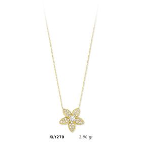 Harem Altın KLY270 14 Ayar Altın Çiçek Kolye