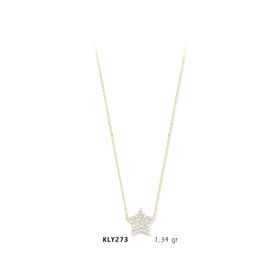 Harem Altın KLY273 14 Ayar Altın Yıldız Kolye