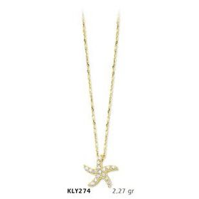 Harem Altın KLY274 14 Ayar Altın Deniz Yıldızı Kolye