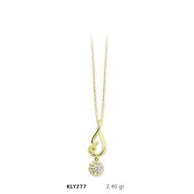 Harem Altın KLY277 14 Ayar Altın Motif Kolye