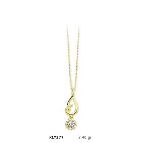 Harem Altın KLY277 14 Ayar Altın Motif Kolye