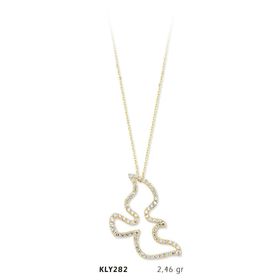 Harem Altın KLY282 14 Ayar Altın Kuş Kolye