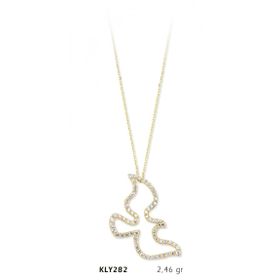 Harem Altın KLY282 14 Ayar Altın Kuş Kolye