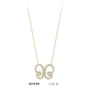 Harem Altın KLY298 14 Ayar Altın Kelebek Kolye
