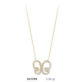 Harem Altın KLY298 14 Ayar Altın Kelebek Kolye