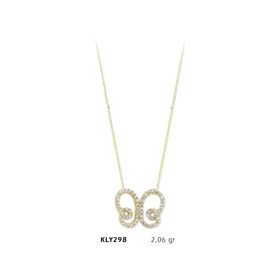 Harem Altın KLY298 14 Ayar Altın Kelebek Kolye