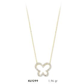 Harem Altın KLY299 14 Ayar Altın Kelebek Kolye