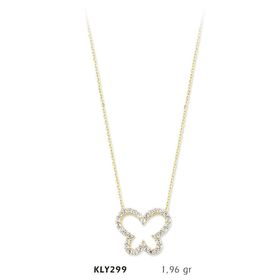 Harem Altın KLY299 14 Ayar Altın Kelebek Kolye