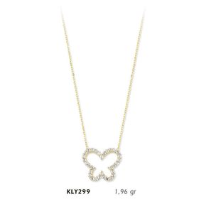 Harem Altın KLY299 14 Ayar Altın Kelebek Kolye