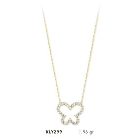 Harem Altın KLY299 14 Ayar Altın Kelebek Kolye