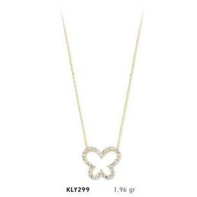 Harem Altın KLY299 14 Ayar Altın Kelebek Kolye