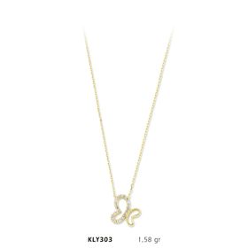Harem Altın KLY303 14 Ayar Altın Kelebek Kolye
