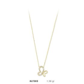 Harem Altın KLY303 14 Ayar Altın Kelebek Kolye