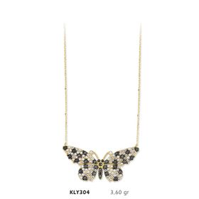 Harem Altın KLY304 14 Ayar Altın Kelebek Kolye