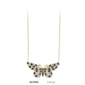 Harem Altın KLY304 14 Ayar Altın Kelebek Kolye