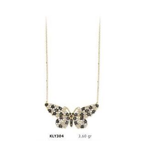Harem Altın KLY304 14 Ayar Altın Kelebek Kolye