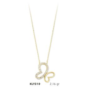 Harem Altın KLY310 14 Ayar Altın Kelebek Kolye