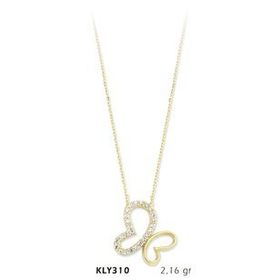 Harem Altın KLY310 14 Ayar Altın Kelebek Kolye