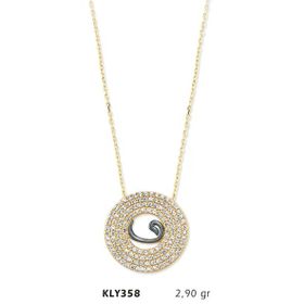 Harem Altın KLY358 14 Ayar Altın Vav Kolye