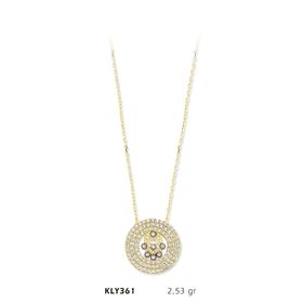 Harem Altın KLY361 14 Ayar Altın Fatma Eli Kolye