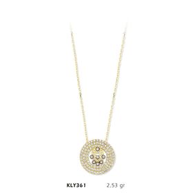 Harem Altın KLY361 14 Ayar Altın Fatma Eli Kolye