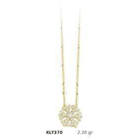 Harem Altın KLY370 14 Ayar Altın Kar Tanesi Kolye