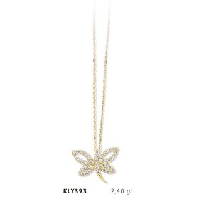 Harem Altın KLY393 14 Ayar Altın Yusufçuk Kolye